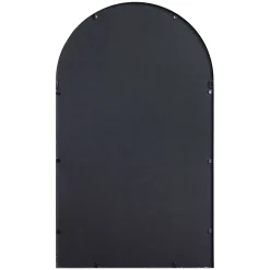 Sandra - New yorker spejl med buning sort 110x65 cm