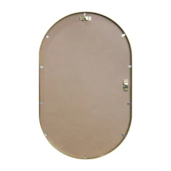 Sofie Ovalt Spejl Med Messing/Guld Ramme 50 x 80 cm