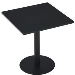 Stacey cafebord - 70 x 70 cm - Sort/Sort