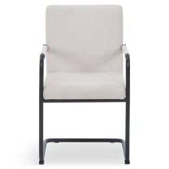 Tessa spisebordsstol i beige tekstil